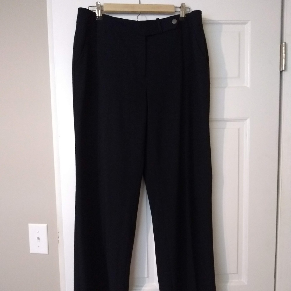 Calvin Klein Navy Classic Fit Pants Size 12